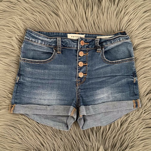 Pacsun Womens Jean Shorts Super Stretch 