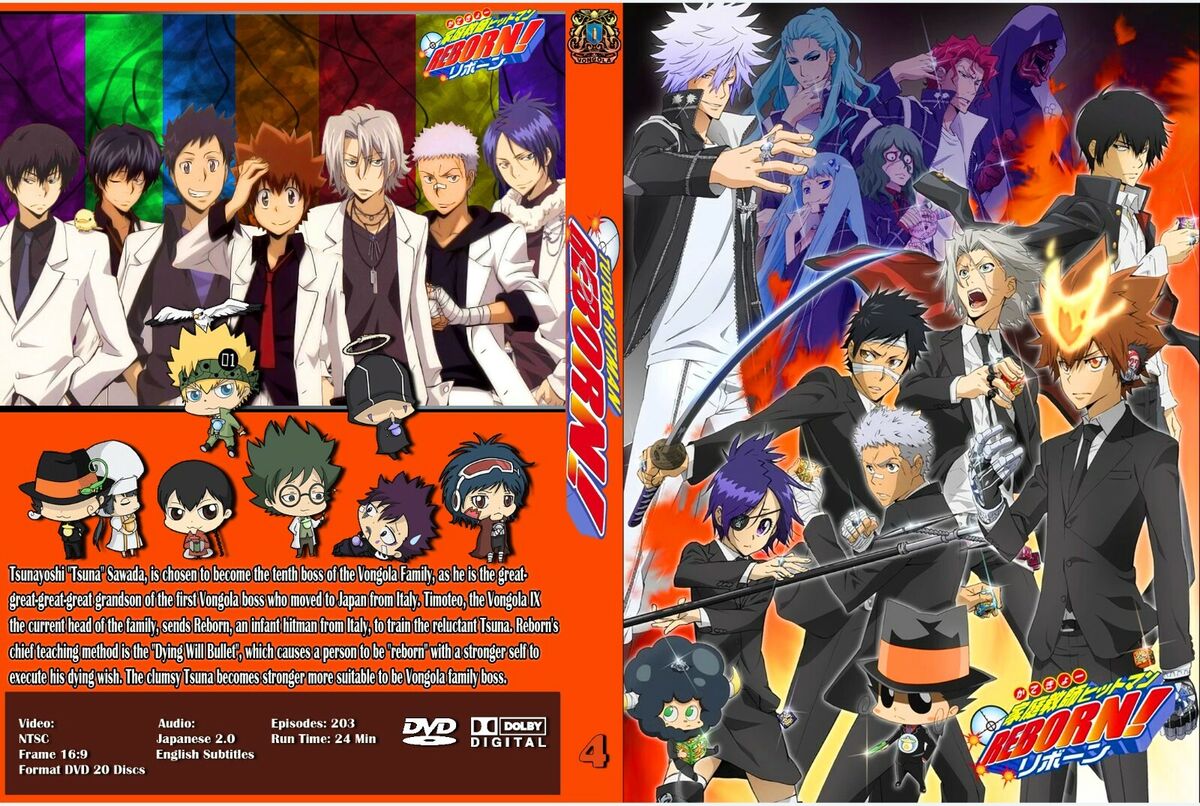 KATEKYO HITMAN REBORN ! - COMPLETE ANIME TV SERIES DVD BOX SET (203 EPISODES)  : : Movies & TV