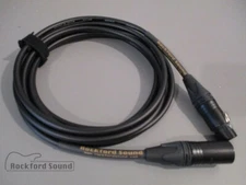 Canare L-4E6S Star Quad | 3 FT | Gold Male XLR to Female XLR Mic Cable