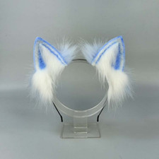 Women Headband Ear Faux Fur Headwear Headdress Party Lolita Cosplay Clubwear Fun