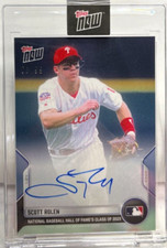 Scott Rolen 2022 Topps Now MLB Hall of Fame Class of 2023 Autograph Auto #d 3/99