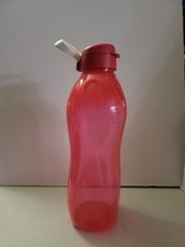 Nueva botella de agua Tupperware Eco Twist abatible 2L - color ROJO