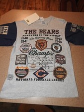 Vintage 1993 NFL Chicago Bears THROWBACK Shirt THE DYNASTY YEARS 1940-1946 RARE
