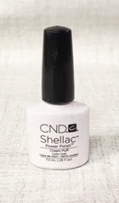 CND Shellac Power Polish Color Nail Polish ~ CREAM PUFF  ~ 0.25 oz NEW