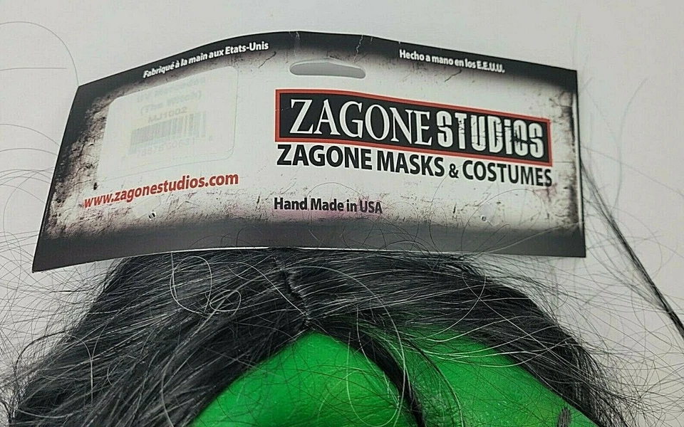 Mercedes ведьма супермягкий УФ черный свет реактивный взрослых латекс маска для Хэллоуина - Изображение 4 из 4