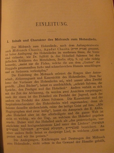 1880 Der Midrasch Schir Ha-Schirim August Wunsche Midrash Song Of Songs Leipzig - Bild 2 von 6