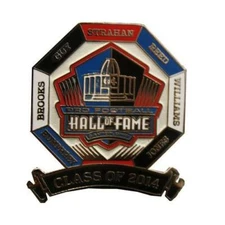 Official Class of 2014 Pro Football Hall of Fame Collectible Pin 