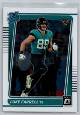 2021 Donruss Optic #287 Luke Farrell Rookie Jacksonville Jaguars