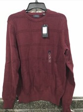 Arrow Mens Long Sleeve Sweater - size Small Red TW-667 