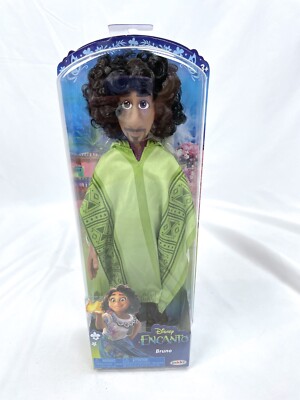 Disney Encanto Bruno Madrigal Fashion Doll 11  Green Cape Cloak