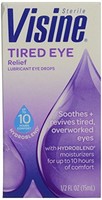 2 Pack Visine Tired Eye Relief Sterile Lubricant Eye Drops 0.5 Oz Each on sale 2 Pack Visine Tired Eye Relief Sterile Lubricant Eye Drops 0.5 Oz Each on sale
