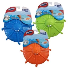 Swimways Pool Water Spray Disk Ball Squid Disk Toy Toss and Catch Fun Stuff