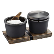 Salz- und Gewürzdose X-PLOSION®, schwarz