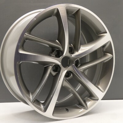 MG HS SAIC MOTOR 18 ZOLL ALUFELGE FELGE GRAU DIAMANTSCHLIFF OEM 10485512M ORI...