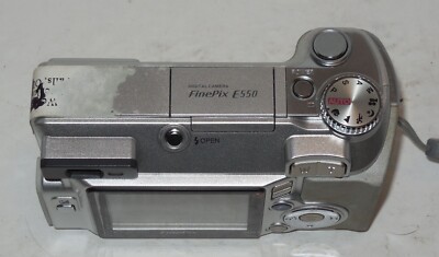 Fujifilm Finepix E Series E550 6.3MP Digital Camera - Silver