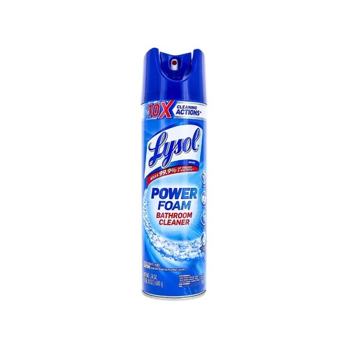 Lysol Power Foam Bathroom Cleaner, Island Breeze 24 oz eBay