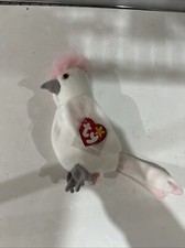 TY Beanie Baby KuKu the Cockatoo RARE RETIRED 1997 - Mint