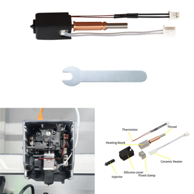 Upgrade Extrusion Printhead Hot End Kit For Anycubic Kobra3 3D Printer Accessory