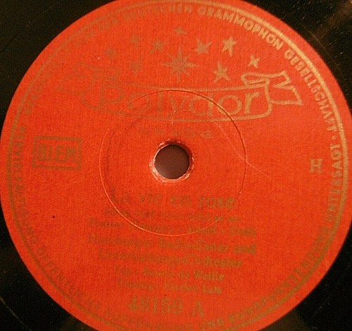 DETLEV LAIS "La vie en rose (por favor, no me mires así)" Polydor 1949 78rpm  - Imagen 1 de 2