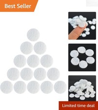 300pcs Microdermabrasion Cotton Filters for Optimal Facial Treatments, White