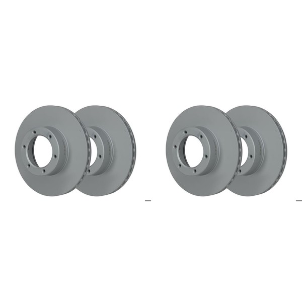 2X ATE Bremsscheiben 278,0Mm BelÜFtet Vorne Passend FüR Renault Master-image