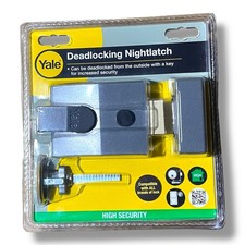 BRAND NEW - YALE 60mm Deadlocking Nightlatch - High Security 