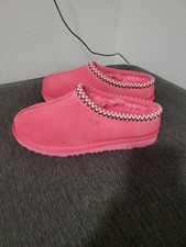 UGG Tasman II Slipper - Pink Bloom Suede, Big Kids Size 6 1019066K 