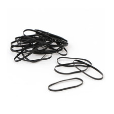 Black Rubber Bands