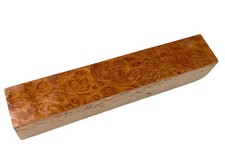 Madrone Burl Wood Turning Blank 1-9/16  x 1-9/16" x 8-1/2  dried b41 
