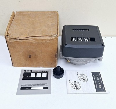 Piusi K33 / M 0033 Rev.B High Accuracy Mechanical Flow Meter