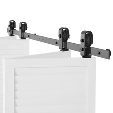 Kit Quincaillerie de Porte Grange Coulissante Pliante 1524 mm Rail Simple
