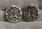 (2) 1 oz Mutiny .999 Silver Button Rounds SPC