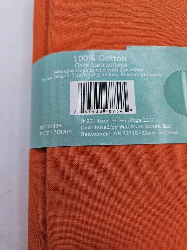 Waverly Inspirations Precut 1 Yd fabric 36inx44 in Zinnia, (reddish orange) - Image 3 of 3
