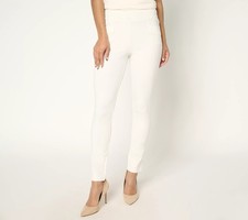 Belle by Kim Gravel Sz 14 Regular Ponte Triple Topstitch Ankle Leggings A677001