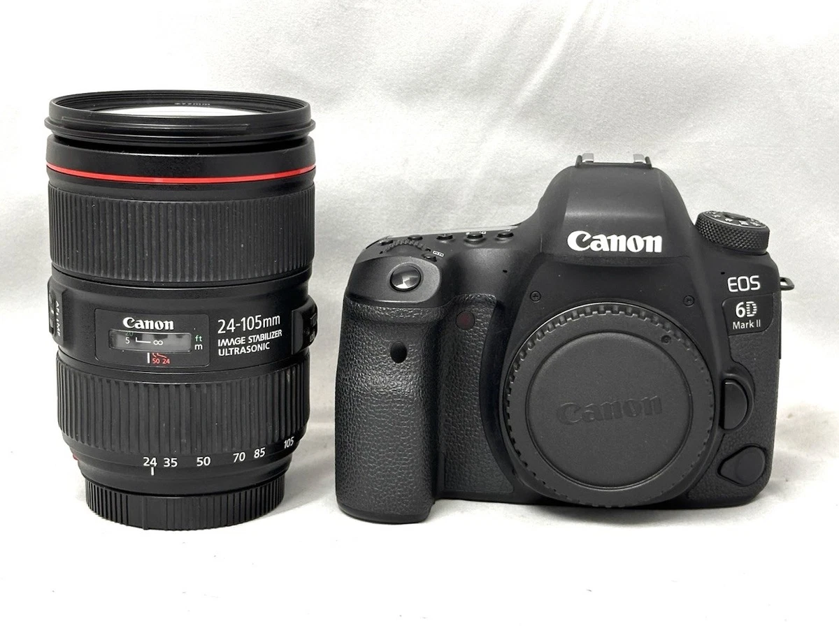 Canon EOS 6D Mark II Digital Cameras with Interchangeable Lenses