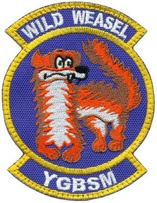 USAF 51st FIGHTER WING   WILD WEASEL   PATCH