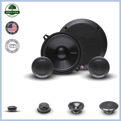 Car Mount Component Speaker System with Clear Frequency Response Up to 20 Khz
