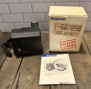 Appareil Photo Polaroid 600 Spirit Super Color - Avec Boîte Et Notice - Parfait état