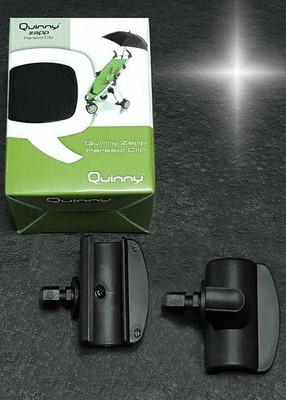 2x Quinny Zapp Schirm-Clip für Zapp Origina/Xtra/Xtra 2.0