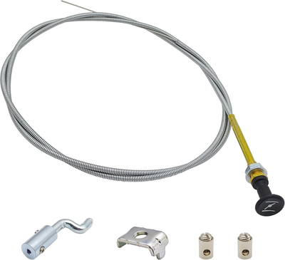 #ad Universal Push Pull Choke Control Cable 63 Inch Inner 60 Inch Conduit with Heavy $29.99