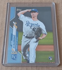 2020 Topps Series 2 - Josh Staumont #583 (RC) Fathers Day Blue Parallel /50