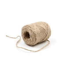 164FT Natural Jute Twine Rope - 2mm for Crafts, Gardening, Gift Wrapping