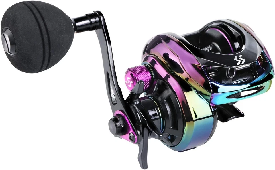 Baitcaster ligero Panther DG: diseño óptimo de potencia y comodidad de 10 rodamientos Foto 3 de 4