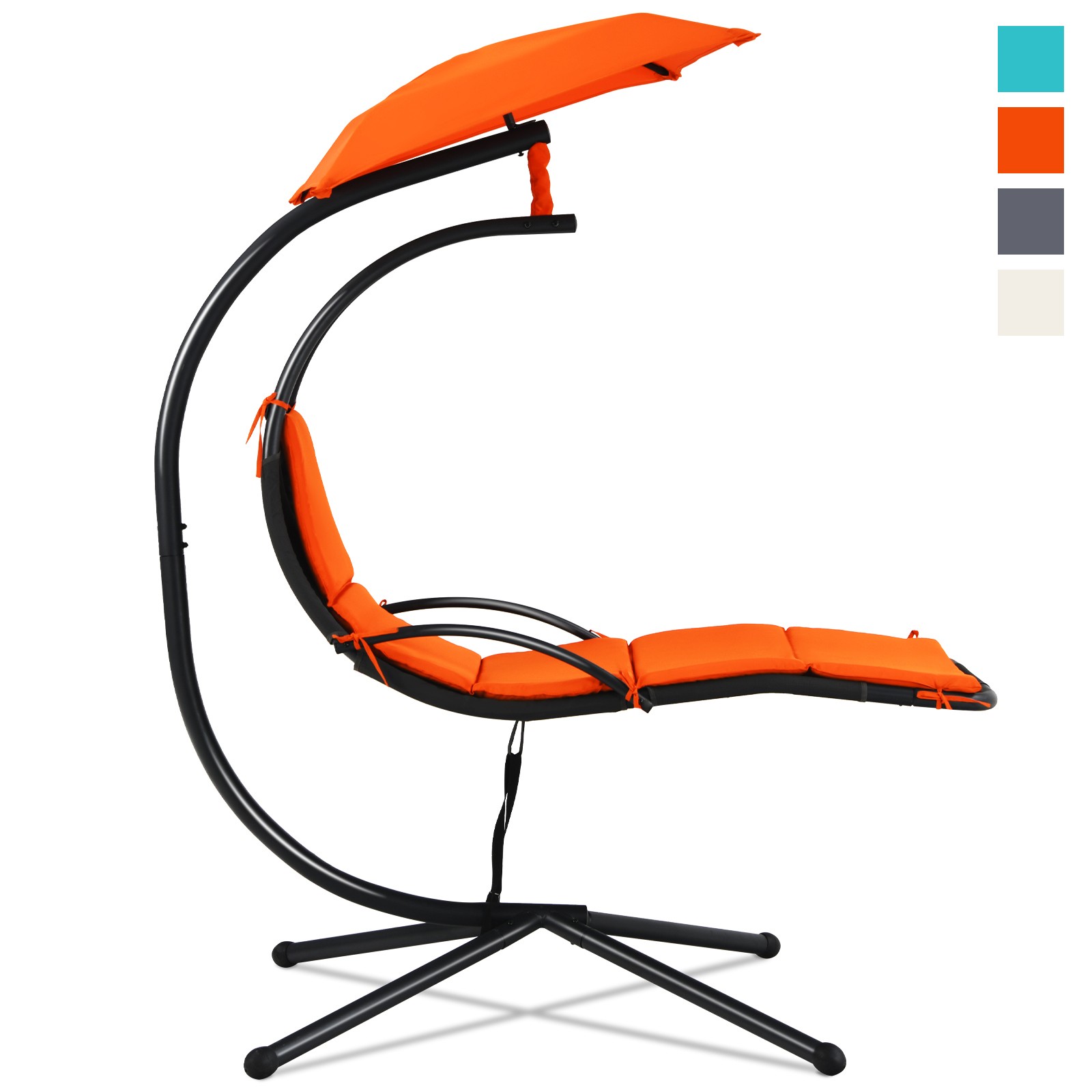 With Canopy Cushion Orange