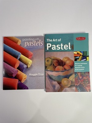 Pastel Art Instruction 2 Book Lot Bundle Painting with Pastels Maggie Price