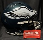 AJ Brown Signed F/S Helmet Eagles Super Bowl LIX Champion Logo Fanatics Cert — photo 1
