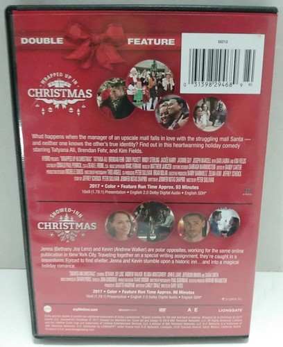 Wrapped Up in Christmas / Snowed-Inn Christmas Lifetime Kim Fields Jasmine Guy - Picture 2 of 4