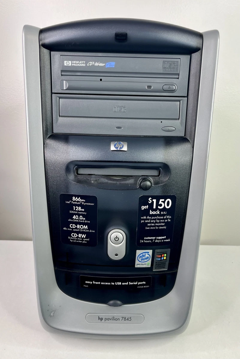 Tower Intel Pentium III HDD (Hard Disk Drive) PC Desktops & All-In
