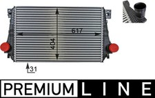 Ladeluftkühler PREMIUM LINE MAHLE CI 27 000P für S1B S7A 2HB S7B S6B 2HA VW AGD Ladeluftkühler PREMIUM LINE MAHLE CI 27 000P für S1B S7A 2HB S7B S6B 2HA VW AGD
