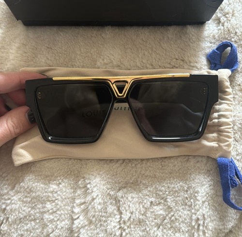 LOUIS VUITTON Sunglasses 1.1 Evidence Big Frame Sunglasses Eyewear Glasses - Picture 10 of 20